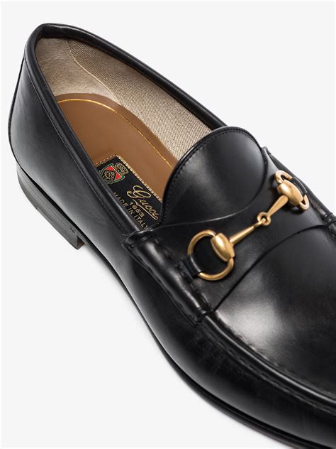 gucci 1953 silver horsebit|Black Gucci 1953 Horsebit Loafers for Men .